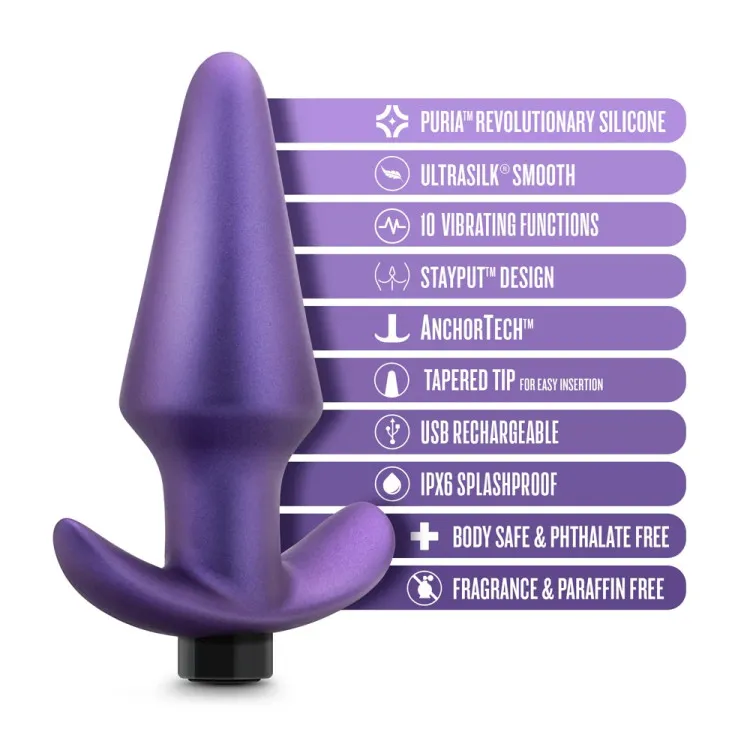 Anal Matrix Interstellar Vibrating Butt Plug Anal Matrix Interstellar Vibrating Butt Plug