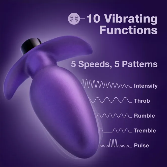 Anal Matrix Excelsior Vibrating Butt Plug