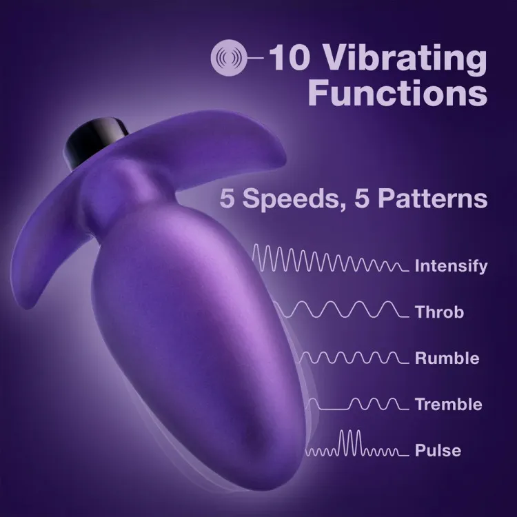 Anal Matrix Excelsior Vibrating Butt Plug Anal Matrix Excelsior Vibrating Butt Plug