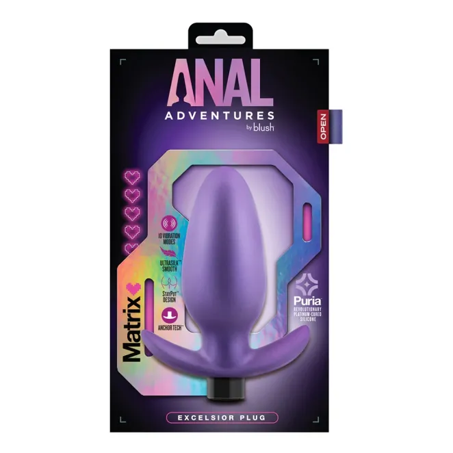 Anal Matrix Excelsior Vibrating Butt Plug