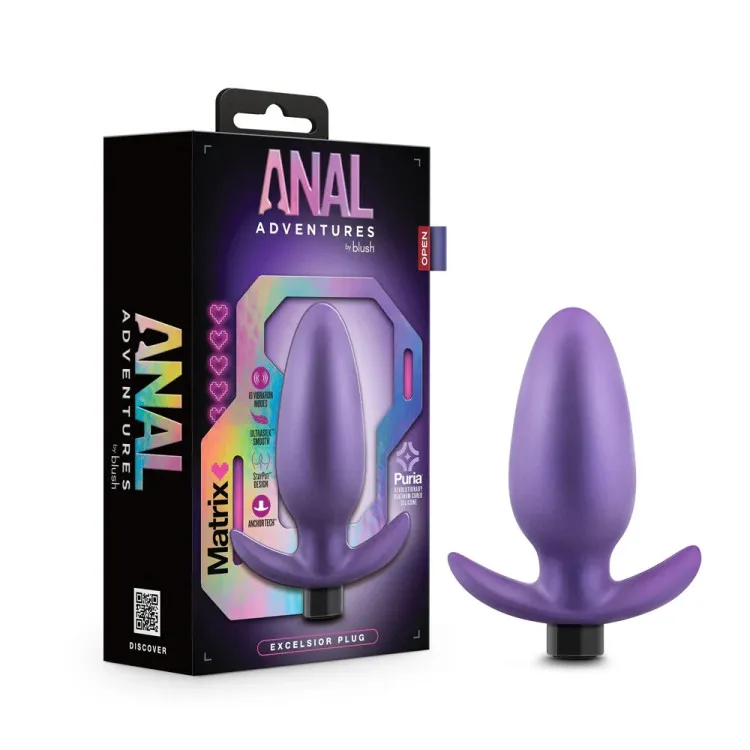 Anal Matrix Excelsior Vibrating Butt Plug Anal Matrix Excelsior Vibrating Butt Plug