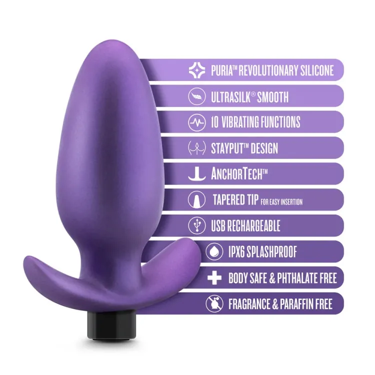 Anal Matrix Excelsior Vibrating Butt Plug Anal Matrix Excelsior Vibrating Butt Plug
