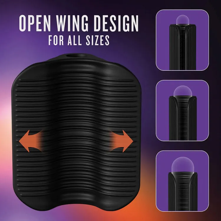 M Elite Platinum Wrapt Vibrating Stroker M Elite Platinum Wrapt Vibrating Stroker