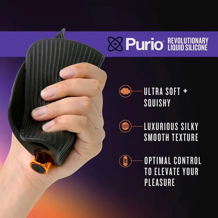 M Elite Platinum Wrapt Vibrating Stroker M Elite Platinum Wrapt Vibrating Stroker