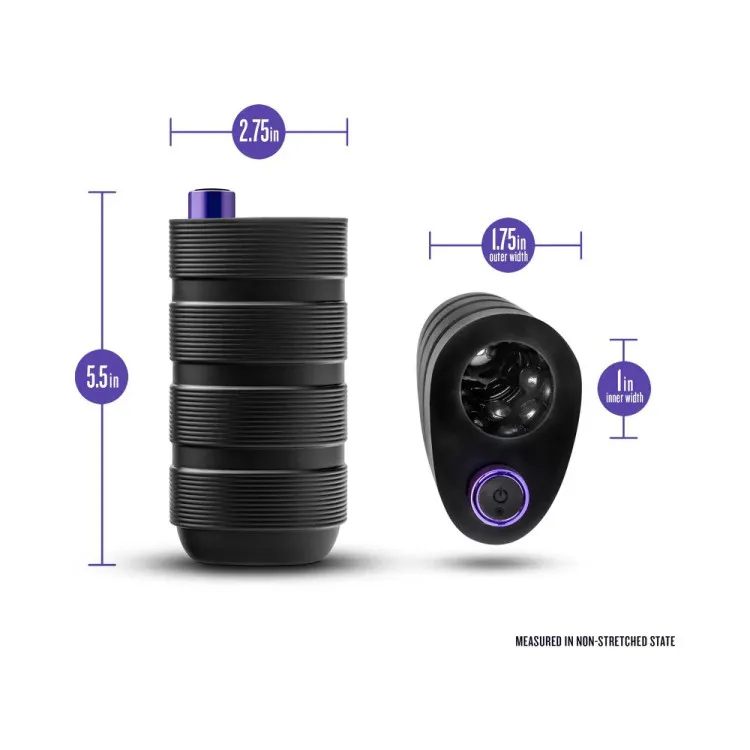 M Elite Platinum Strok Vibrating Stroker M Elite Platinum Strok Vibrating Stroker