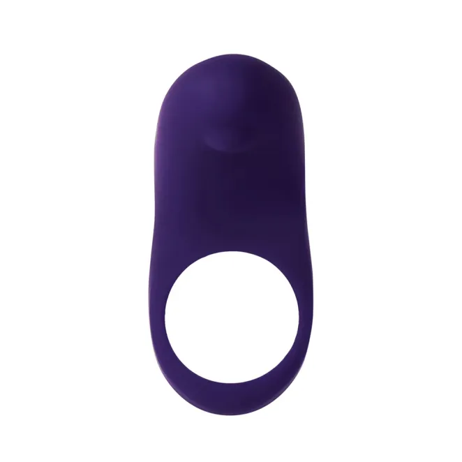 VeDO Rev Vibrating Couples Cock Ring with Clitoral Stimulator Purple