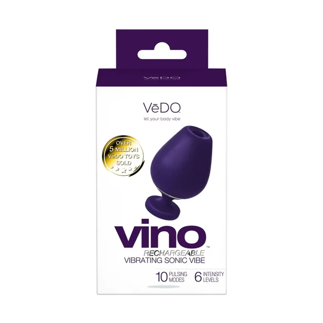 VeDO Vino Clitoral Suction Stimulator Purple