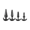 Intro To Plugs 4-Piece Anal Butt Plug Set Intro To Plugs 4-Piece Anal Butt Plug Set