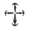 Intro To Plugs 4-Piece Anal Butt Plug Set Intro To Plugs 4-Piece Anal Butt Plug Set