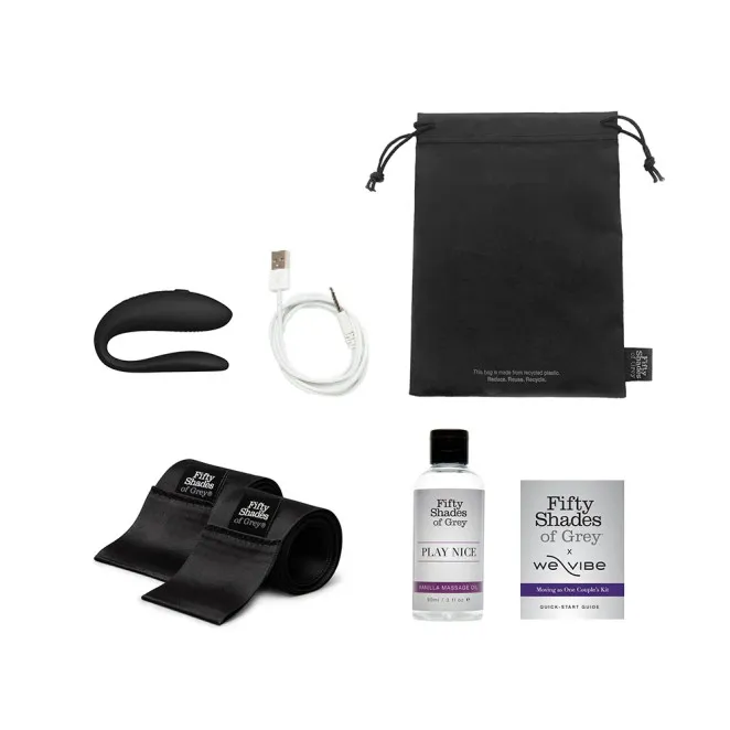 Fifty Shades of Grey x We Vibe Moving As One Couples Kit