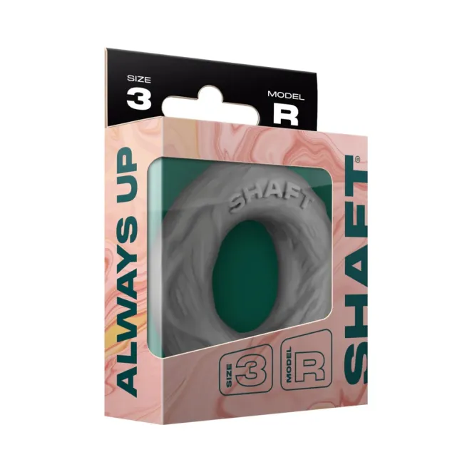 Shaft Model R: Cock Ring Grey Size 3