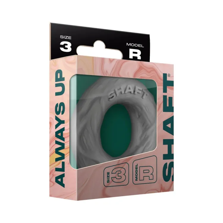 Shaft Model R: Cock Ring Grey Size 3
