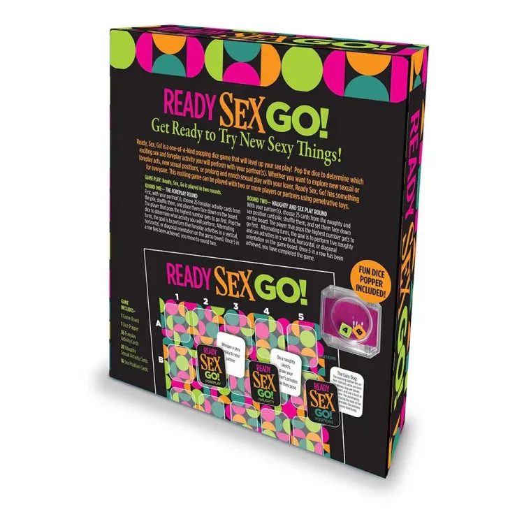 Ready Sex Go: Action Packed Sex Game (88633) by Little Genie Productions | Couples Intimacy Games | SlipDix.com Ready Sex Go: Action Packed Sex Game (88633) | SlipDix.com