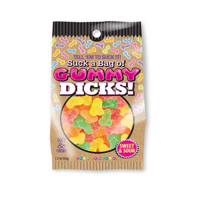 Suck A Bag Of Gummy Dicks 4 oz. Bag Suck A Bag Of Gummy Dicks 4 oz. Bag