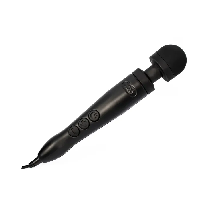Doxy Die Cast 3 Compact Wand Vibrator Matte Black Doxy Die Cast 3 Compact Wand Vibrator Matte Black