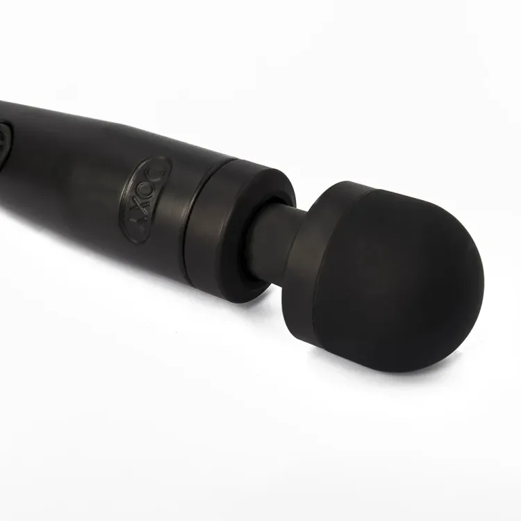 Doxy Die Cast 3 Compact Wand Vibrator Matte Black Doxy Die Cast 3 Compact Wand Vibrator Matte Black
