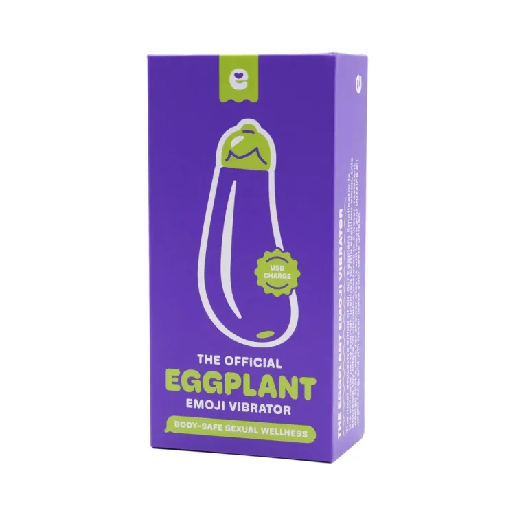 Emojibator Eggplant Bullet Vibrator Purple Emojibator Eggplant Bullet Vibrator Purple