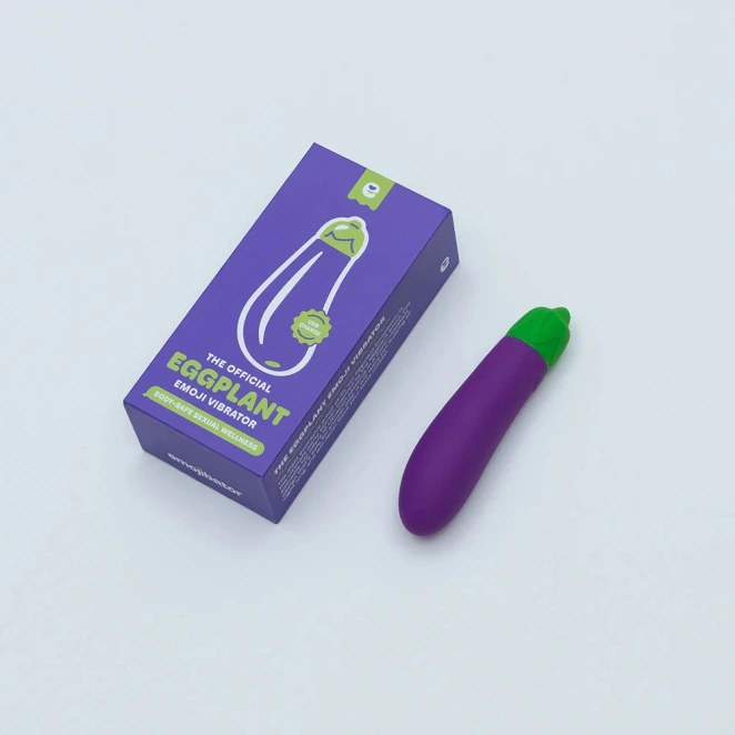 Emojibator Eggplant Vibrator