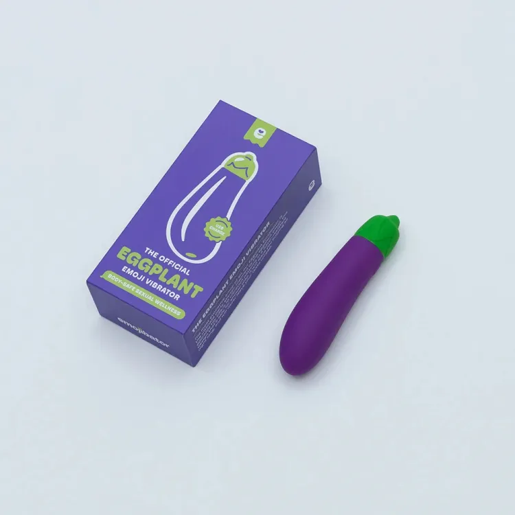 Emojibator Eggplant Bullet Vibrator Purple Emojibator Eggplant Bullet Vibrator Purple