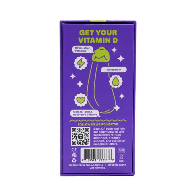 Emojibator Eggplant Vibrator