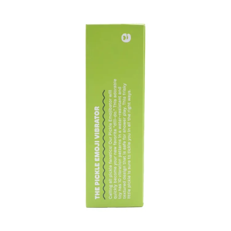 Emojibator Pickle Bullet Vibrator Green Emojibator Pickle Bullet Vibrator Green