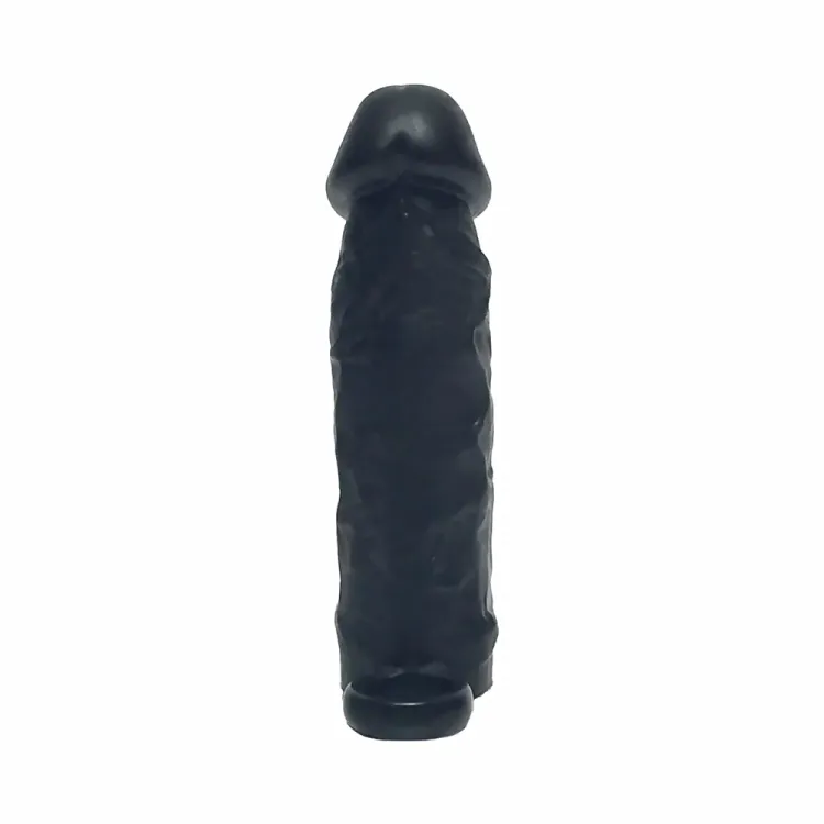Boneyard Meaty Silicone Cock Extender Black Boneyard Meaty Silicone Cock Extender Black