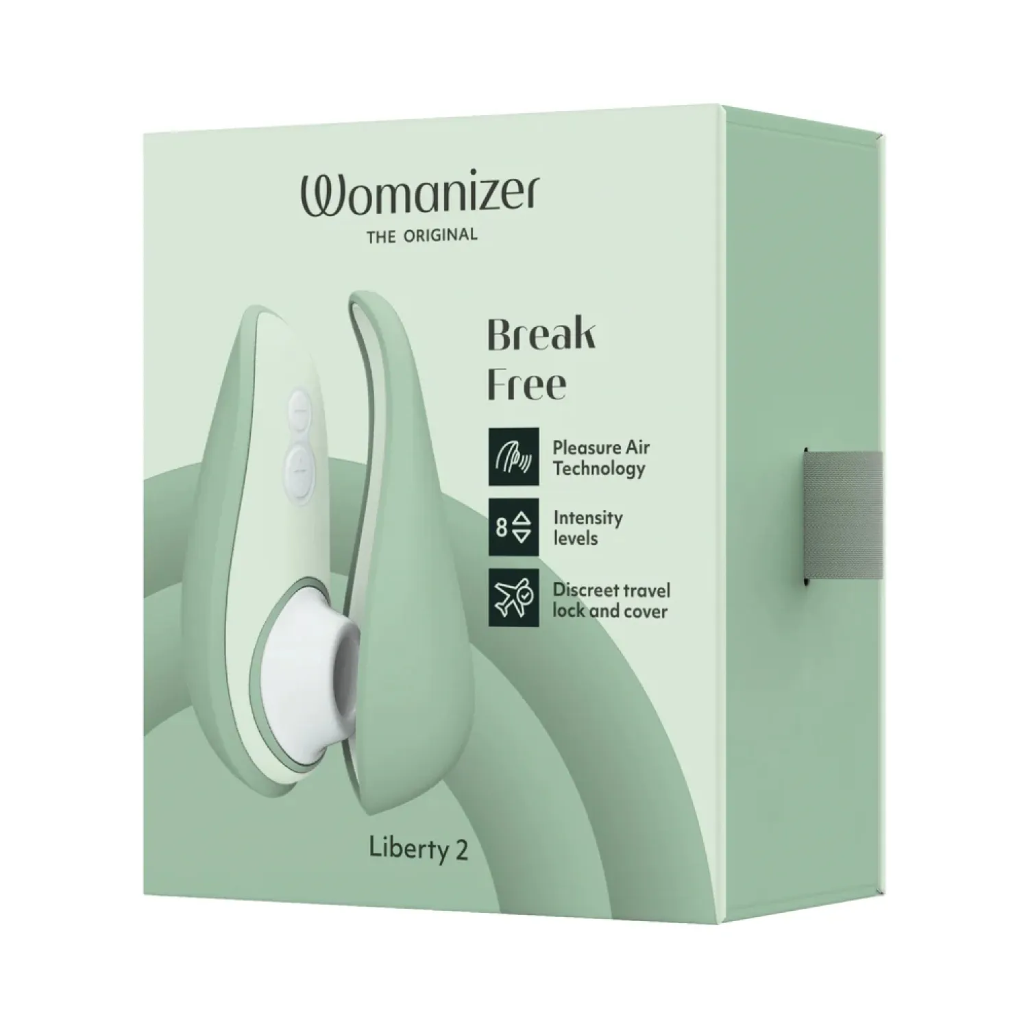 Womanizer Liberty 2 Pleasure Air Clitoral Stimulator Sage