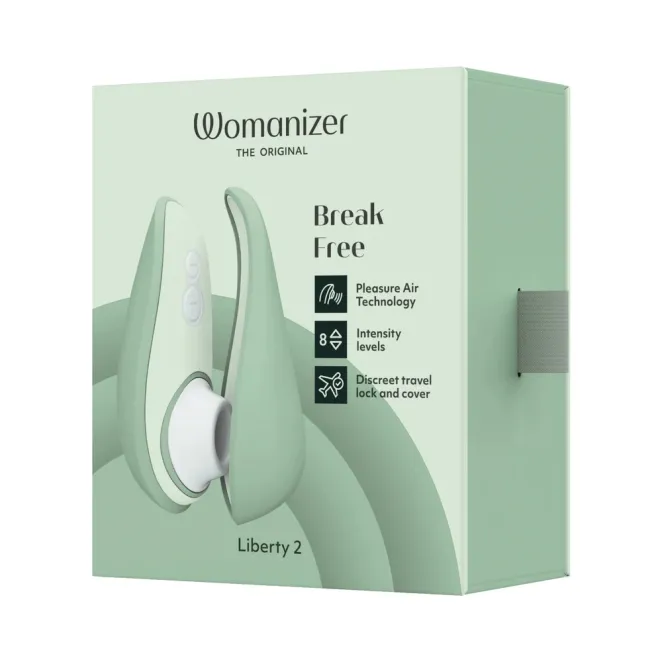 Womanizer Liberty 2 Pleasure Air Clitoral Stimulator Sage