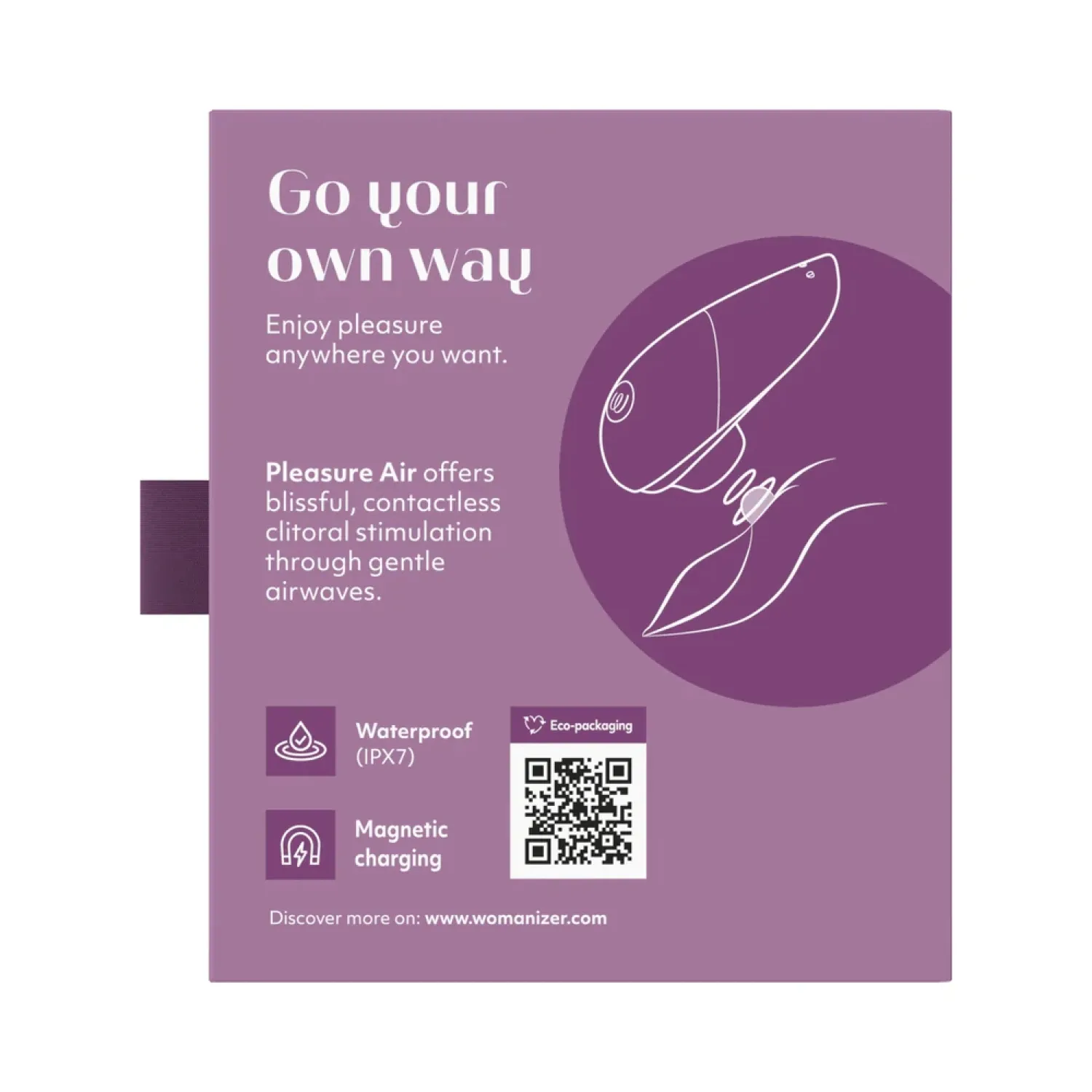 Womanizer Liberty 2 Clitoral Stimulator in Purple