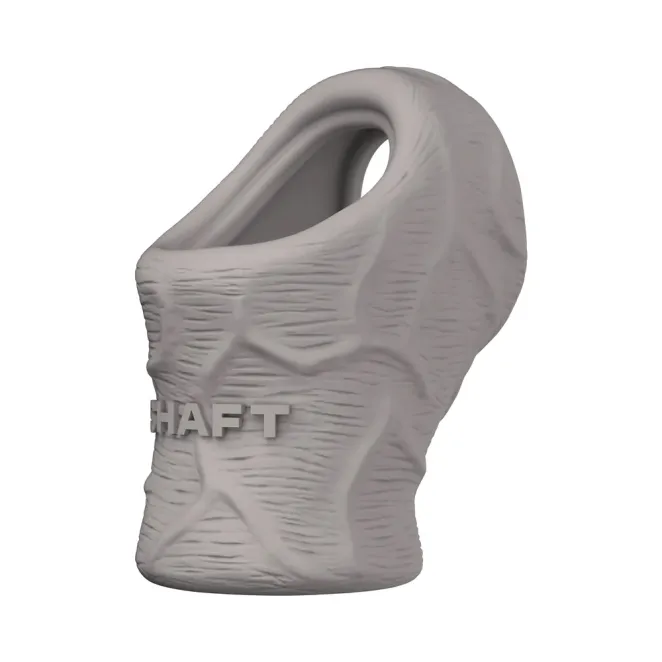 Shaft Model P: Cock & Ball Stretcher Grey (89346) | SlipDix.com