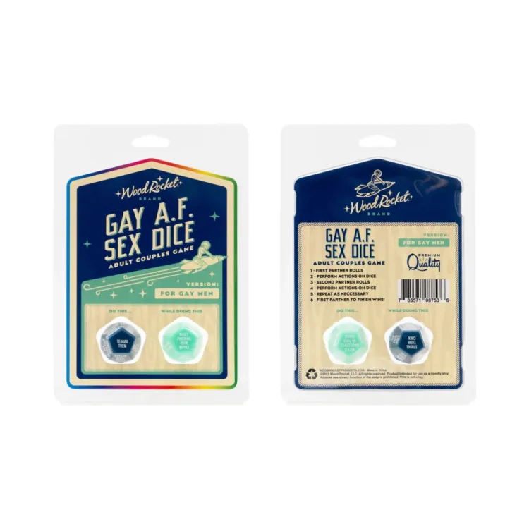 Gay AF Sex Dice: Gay Men Gay AF Sex Dice: Gay Men