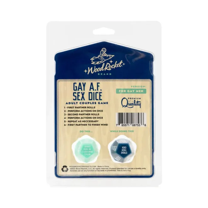 Gay AF Sex Dice: Gay Men