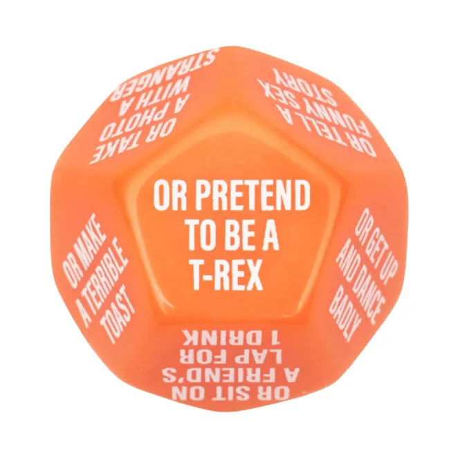 Girls Night Out Bachelorette Party Dice Game – 12-Sided Do or Dare Dice