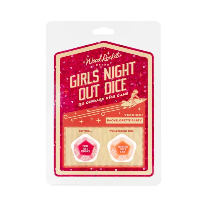 Girls Night Out Bachelorette Party Dice Game – 12-Sided Do or Dare Dice