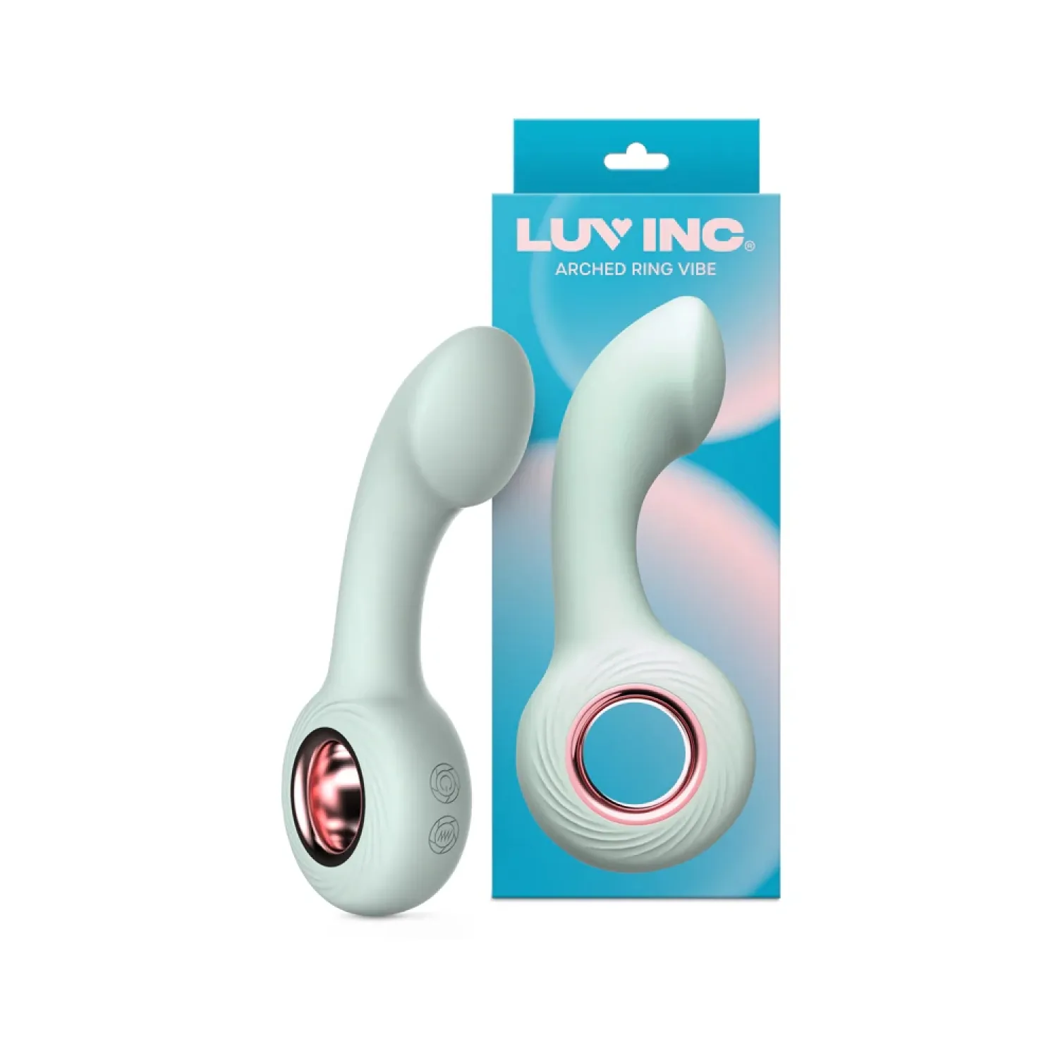 Luv Inc AV23 Arched Ring Vibrator Green