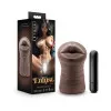 EnLust Krystal Vibrating Mouth Pocket Stroker Brown EnLust Krystal Vibrating Mouth Pocket Stroker Brown