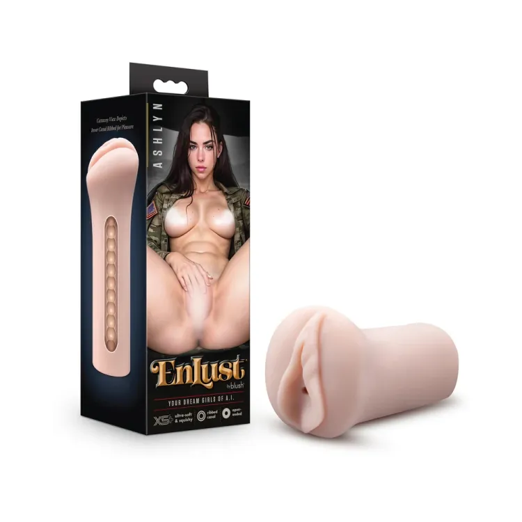 EnLust Ashlynn Pocket Pussy Vagina Stroker Beige EnLust Ashlynn Pocket Pussy Vagina Stroker Beige