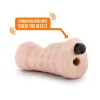 EnLust Nicole Vibrating Mouth Pocket Stroker Beige EnLust Nicole Vibrating Mouth Pocket Stroker Beige