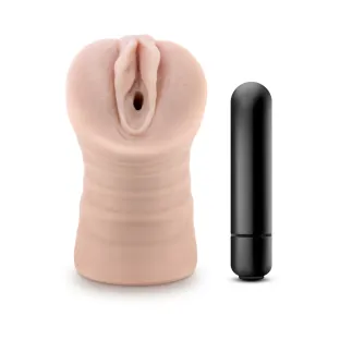 EnLust Ayumi Vibrating Pocket Pussy Vagina Stroker Beige