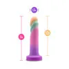 7.5 in. Silicone Dildo Sherbet