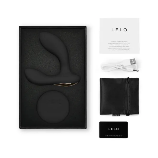 LELO HUGO 2 Prostate Massager with Remote Black