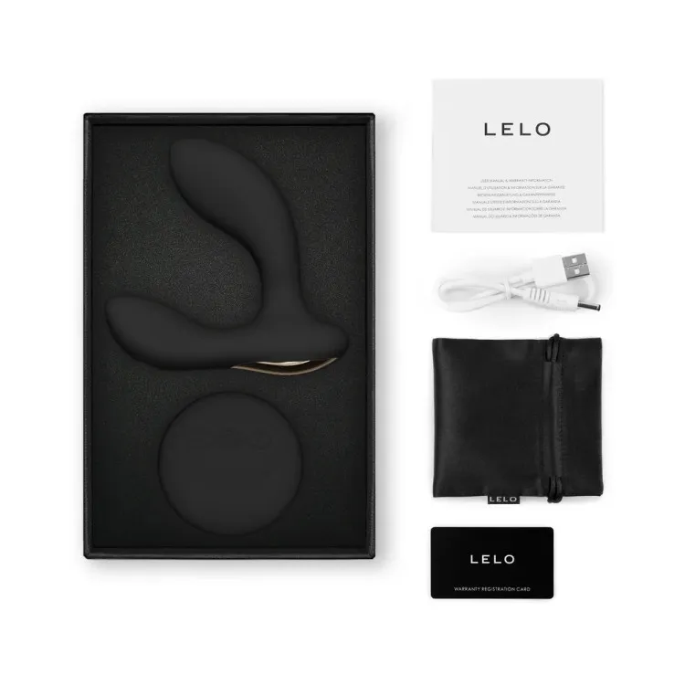 LELO HUGO 2 Prostate Massager with Remote Black LELO HUGO 2 Prostate Massager with Remote Black