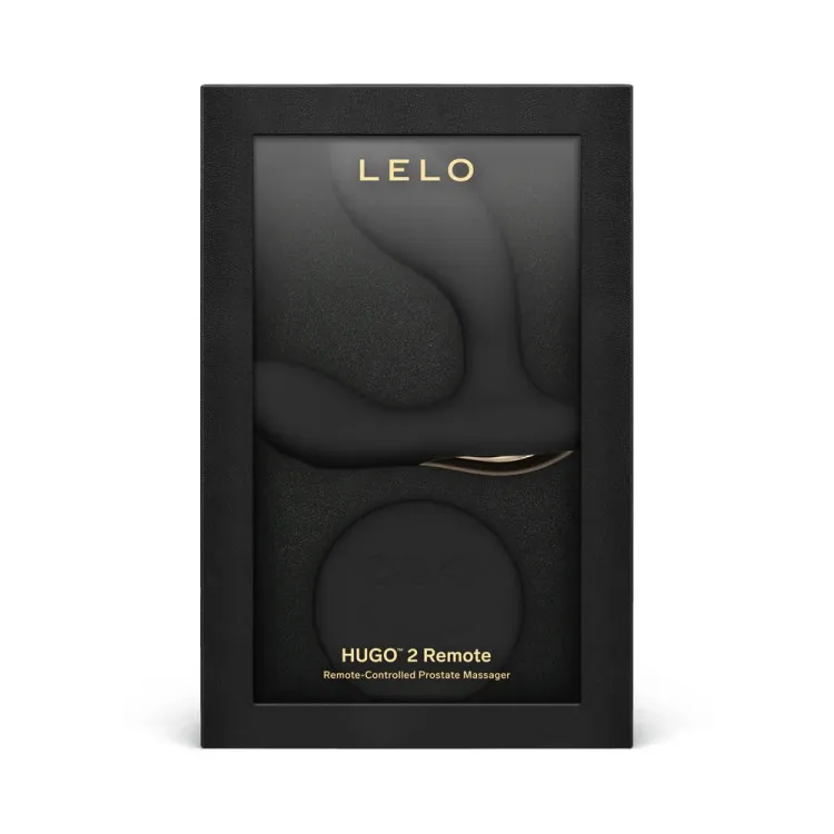 LELO HUGO 2 Prostate Massager with Remote Black LELO HUGO 2 Prostate Massager with Remote Black