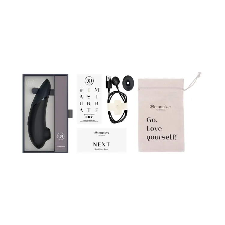 Womanizer Next 3D Pleasure Air Stimulator in Black Womanizer Next 3D Pleasure Air Stimulator in Black