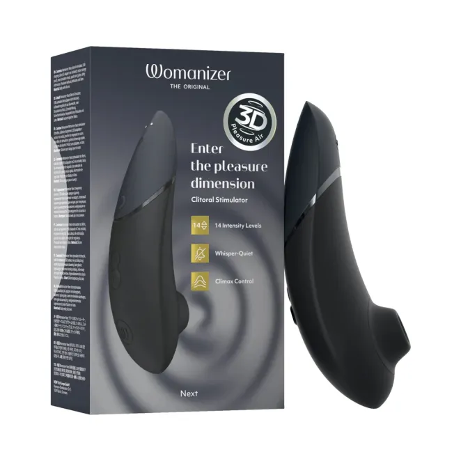 Womanizer Next Clitoral Suction Stimulator Black