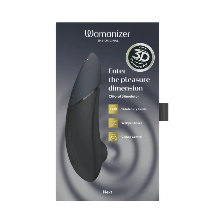 Womanizer Next 3D Pleasure Air Stimulator in Black Womanizer Next 3D Pleasure Air Stimulator in Black