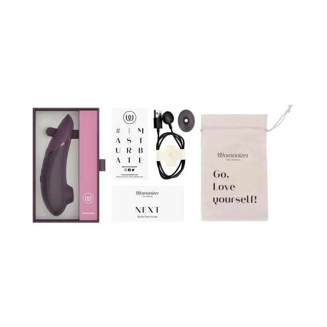 Womanizer Next Clitoral Suction Stimulator Purple
