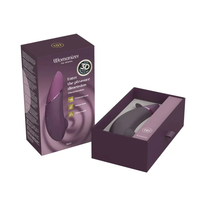 Womanizer Next Clitoral Suction Stimulator Purple