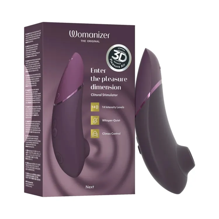 Womanizer Next 3D Pleasure Air Stimulator in Purple Womanizer Next 3D Pleasure Air Stimulator in Purple