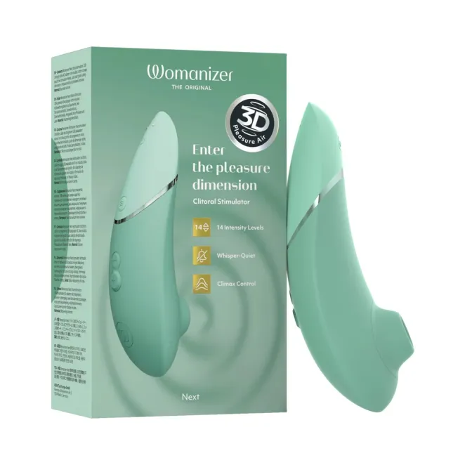 Womanizer Next Clitoral Suction Stimulator Sage